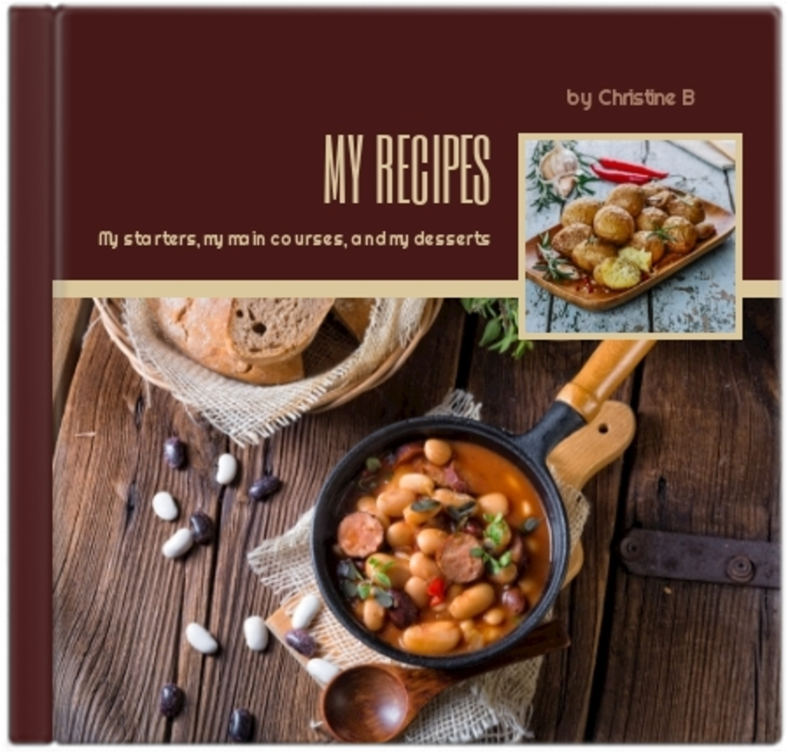 Modern Recipes Photo Book