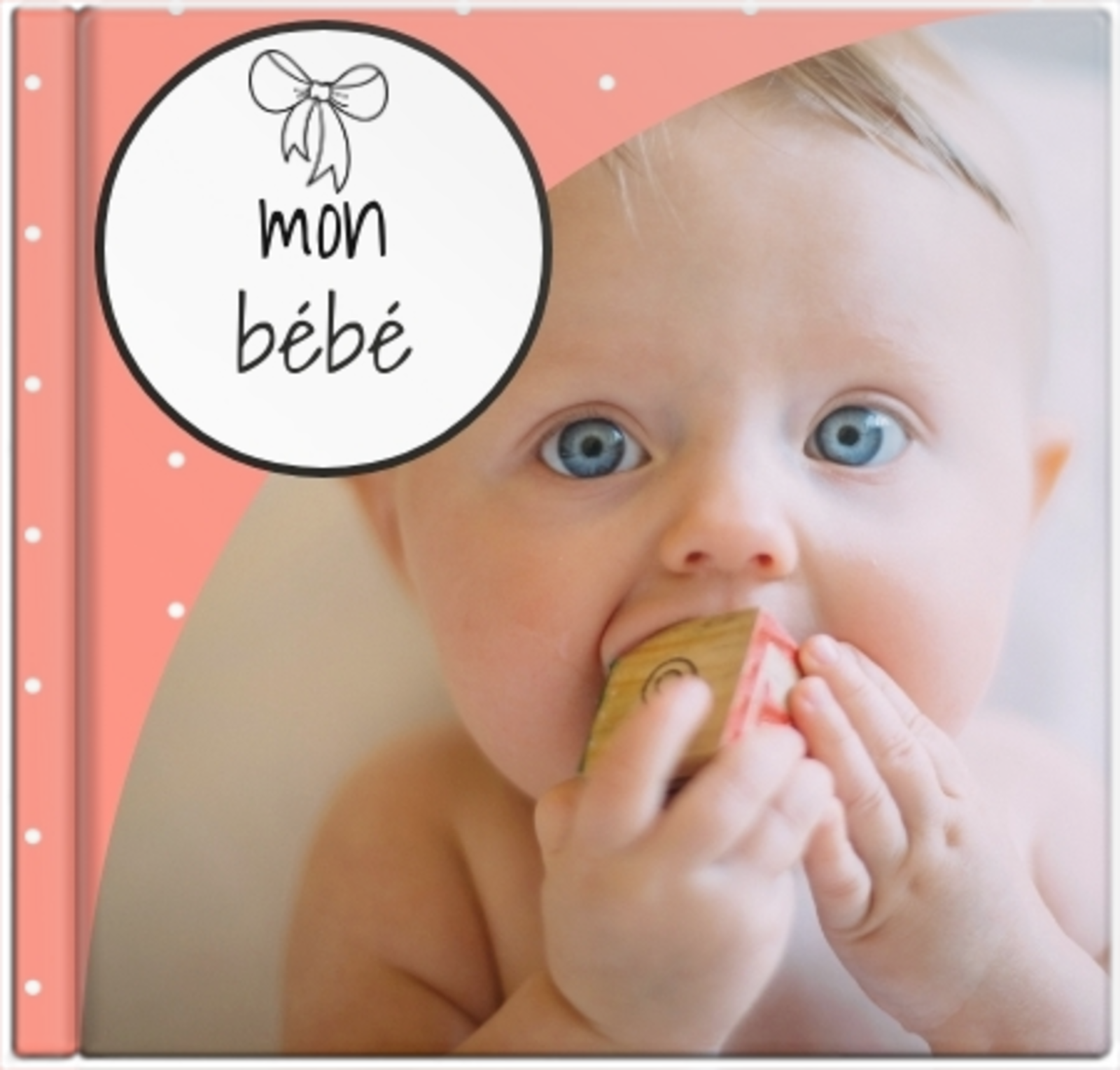 Baby birth photo album