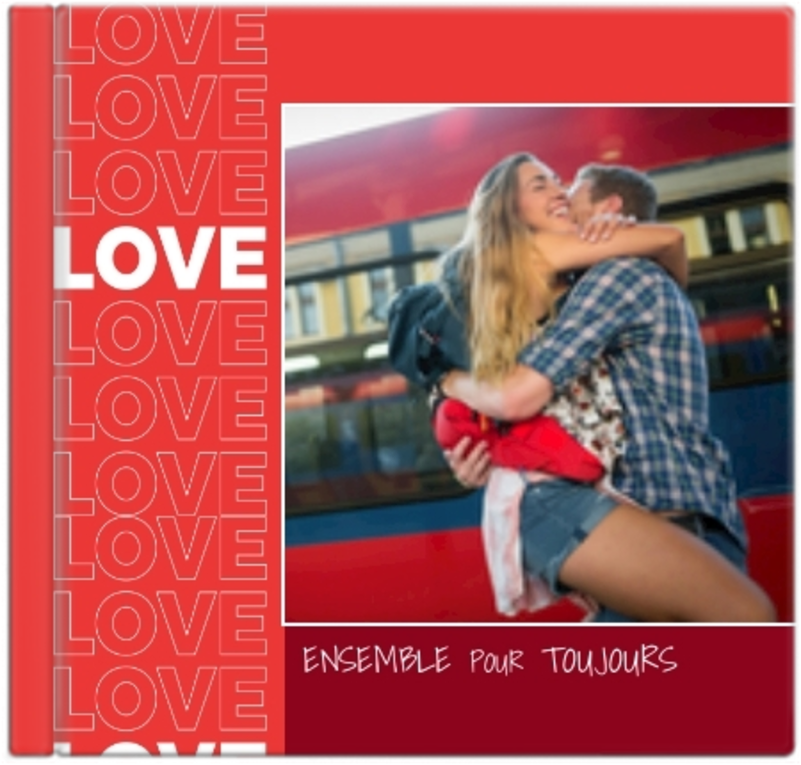 Passionate Couple Photo Album