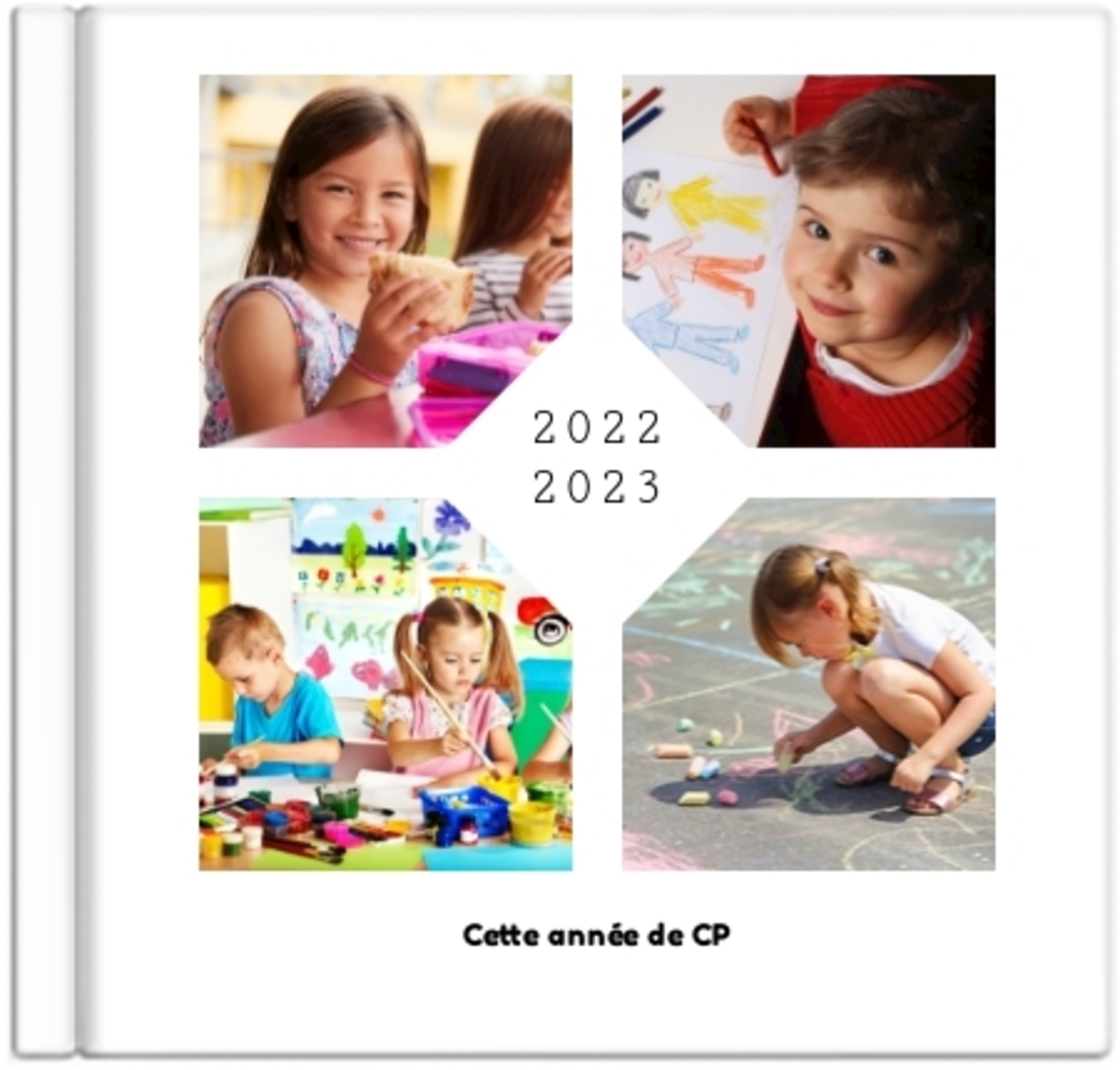 Simple White Photo Album