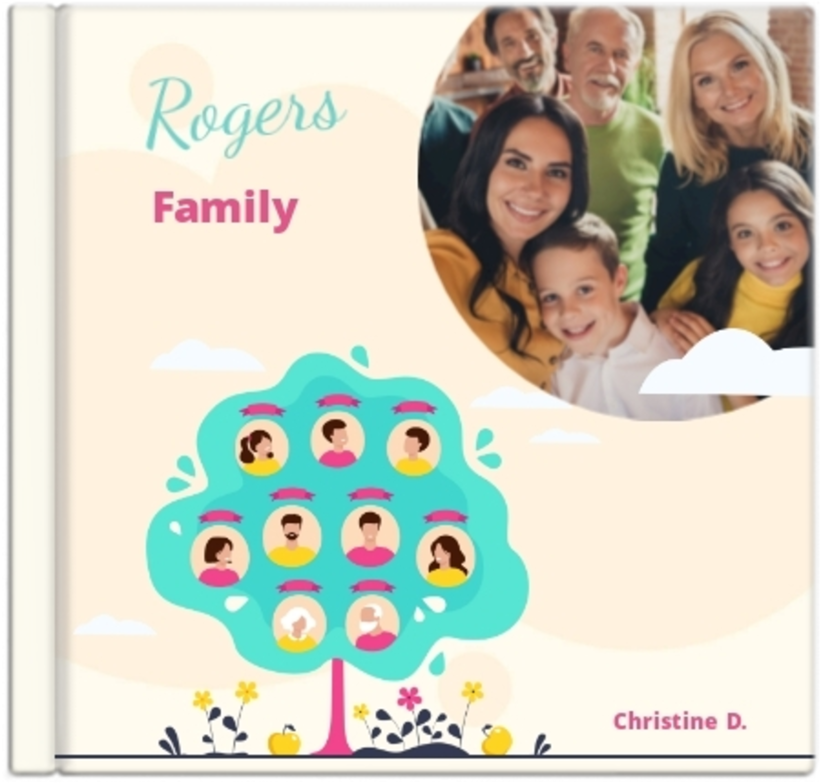 Family Genealogy Photo Album