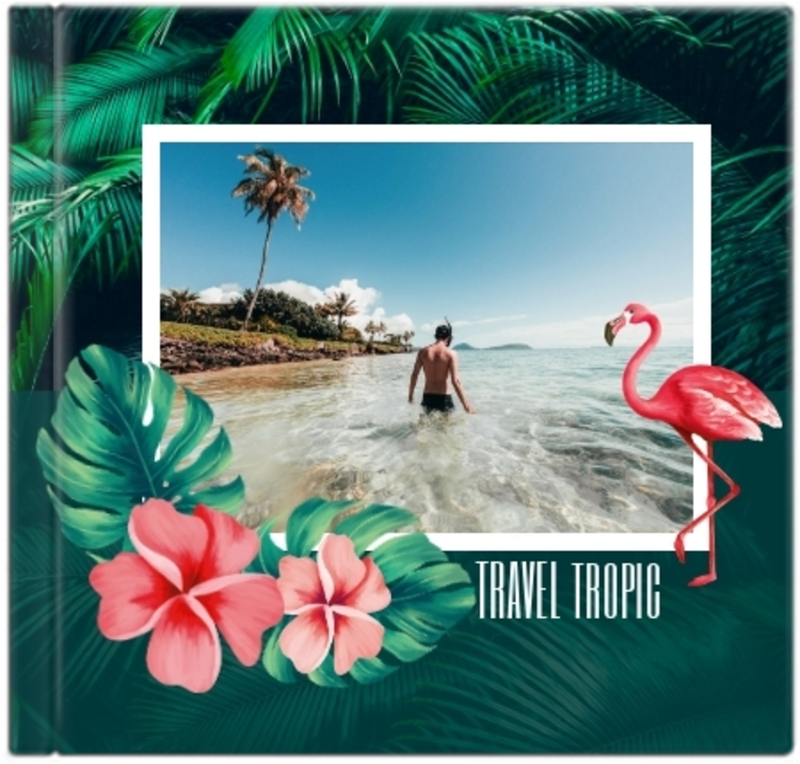 Travel Photo Album "Tropical Paradise"