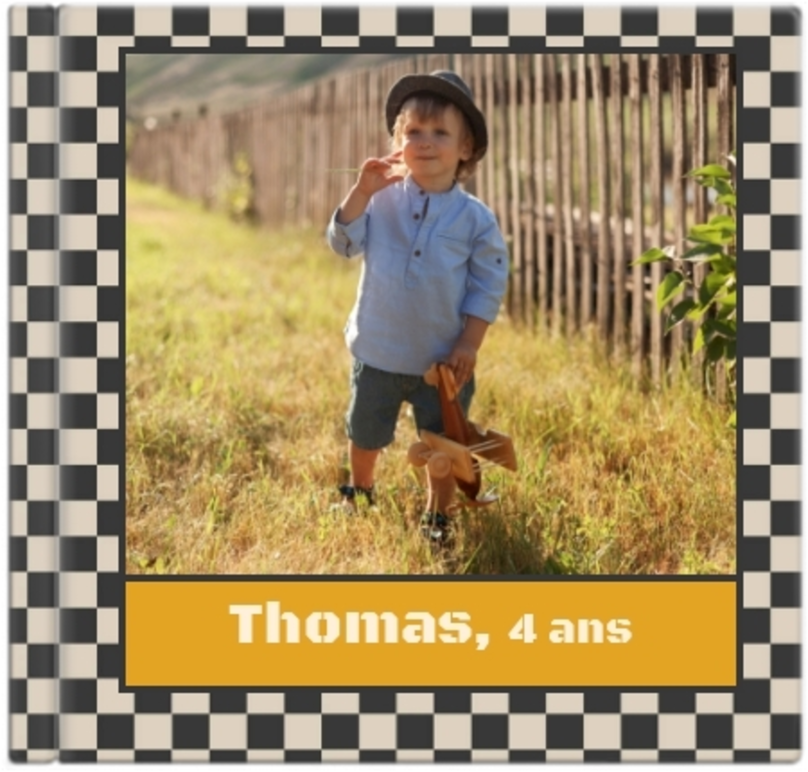 Original baby photo album