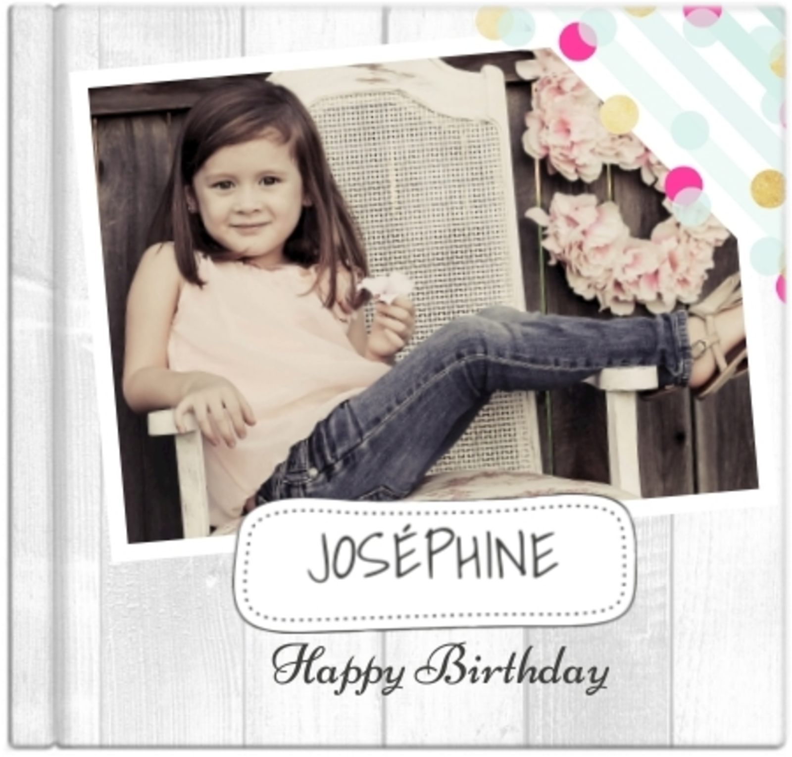 Child Birthday Photo Album