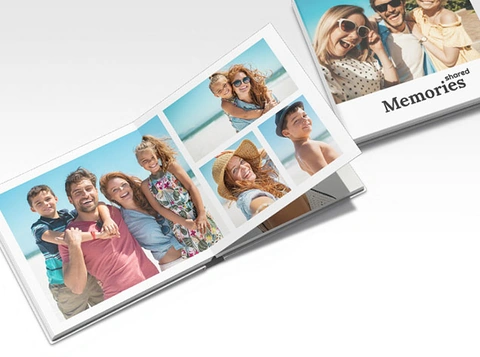 Our 180° lay-flat photo book