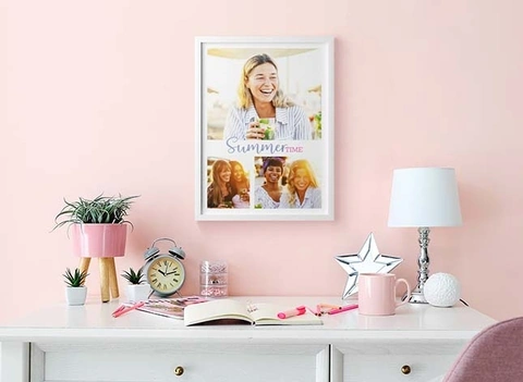 The White Photo Frame: Purity and Elegance for Your Walls