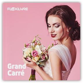 Large square photo book